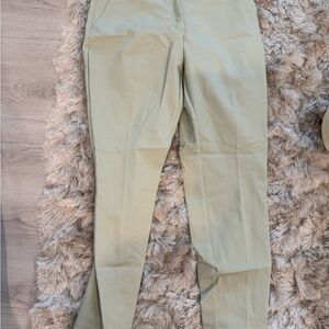Chic Light Green Trousers